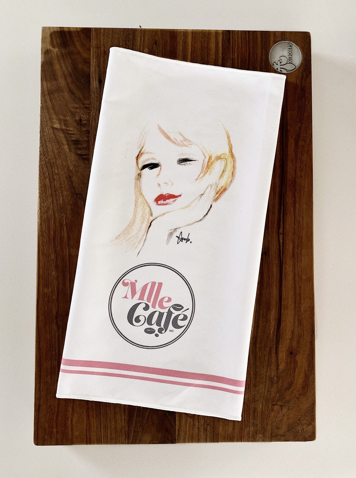 Linge à Vaisselle Microfibre, MLLE CAFÉ- ANNLO et SOLEM