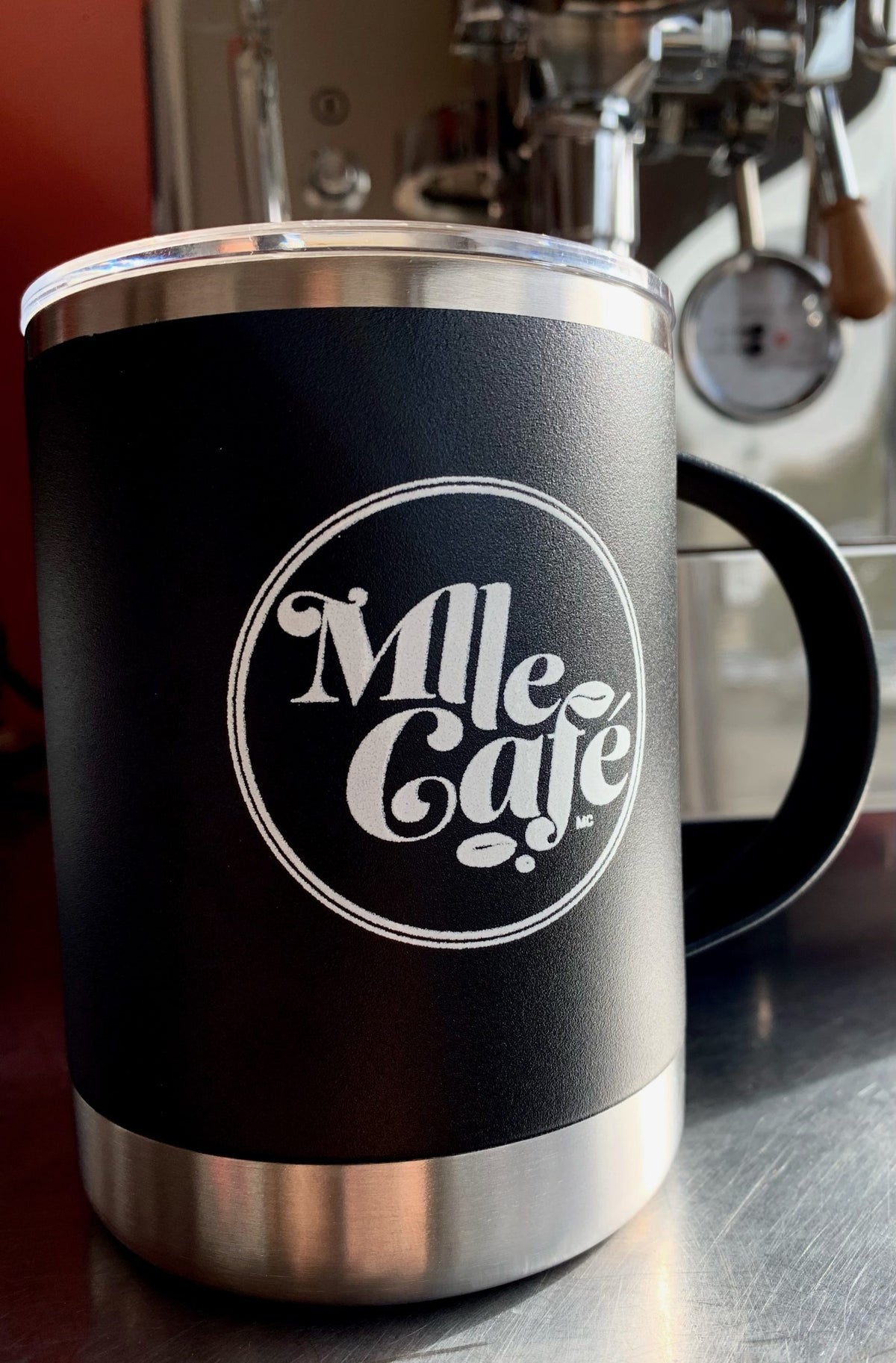 Tasse Thermos Mlle Noire -  12 Oz