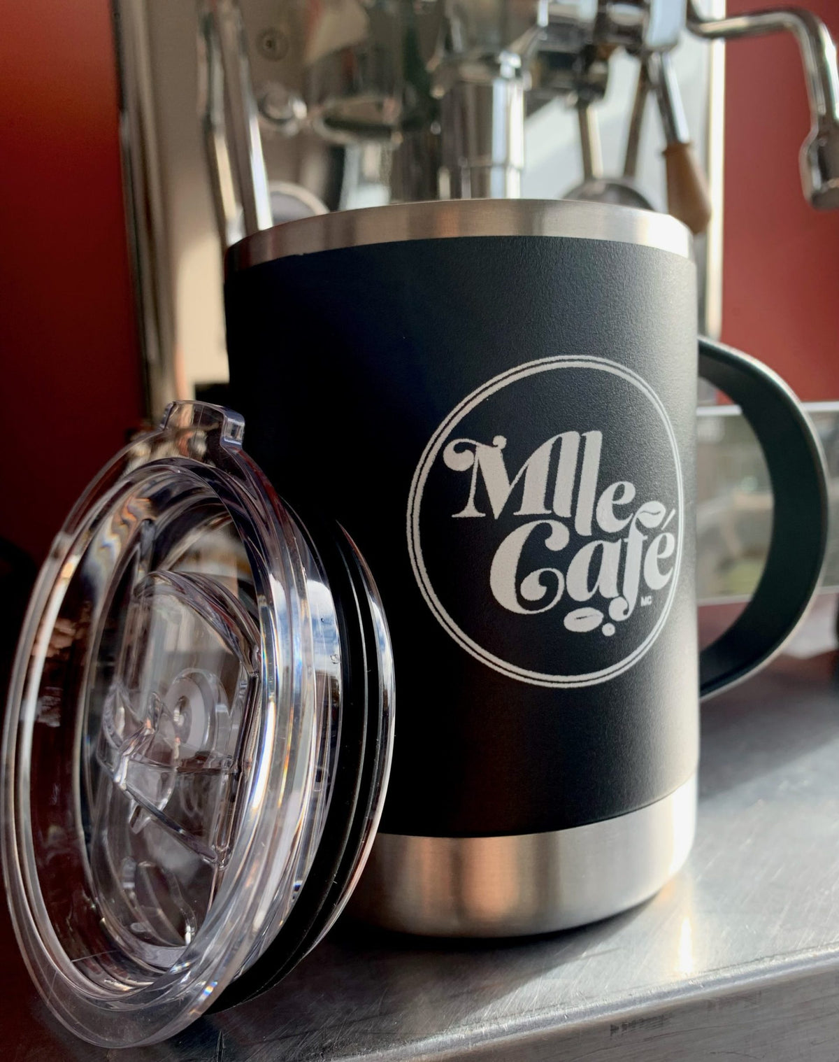 Tasse Thermos Mlle Noire -  12 Oz
