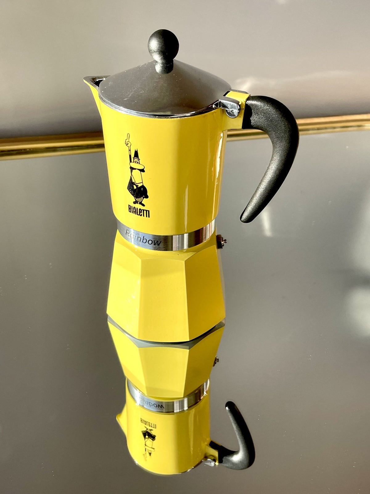 Bialetti -Moka Rainbow JAUNE - 6 Tasses